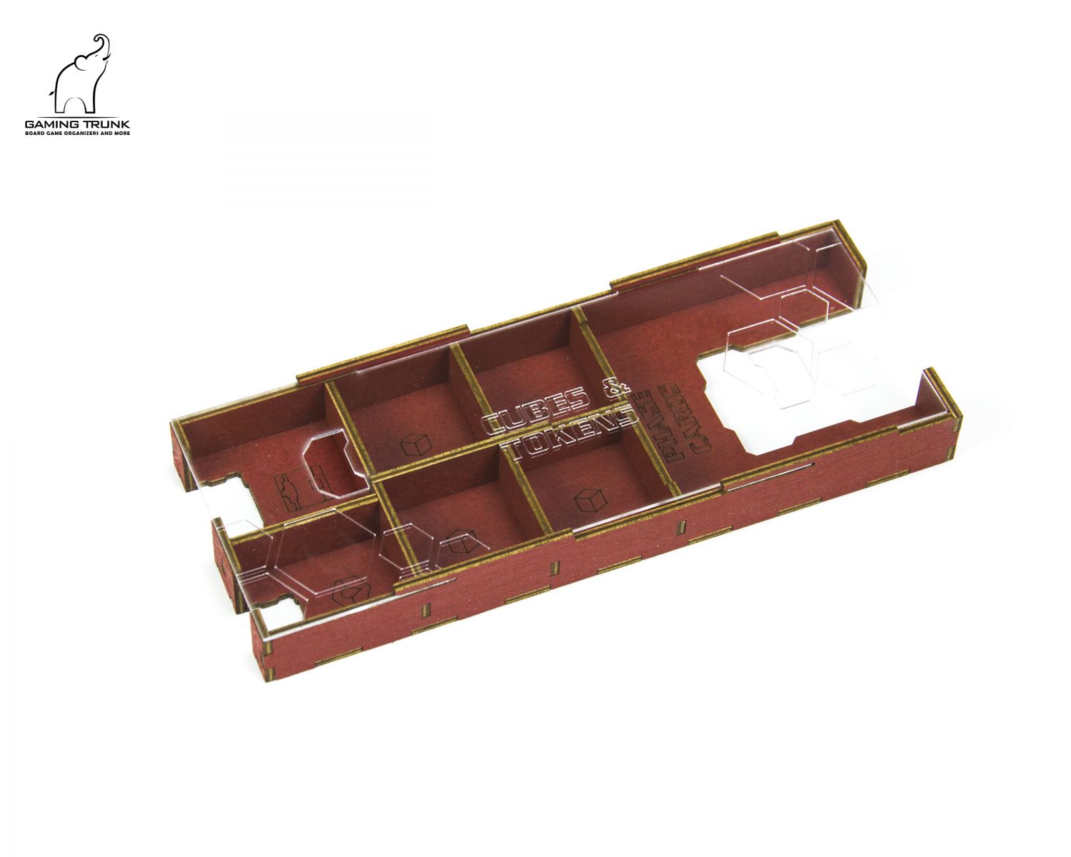 Gaming Trunk - Ares Organizer for Terraforming Mars: Ares Expedition (Red)