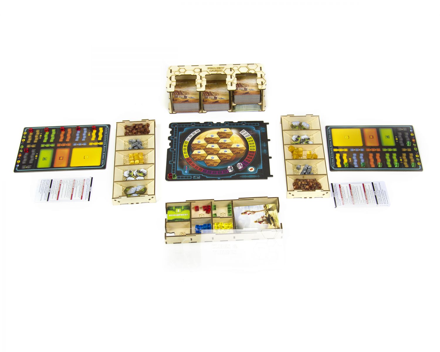 Gaming Trunk - Ares Organizer for Terraforming Mars: Ares Expedition (Red)