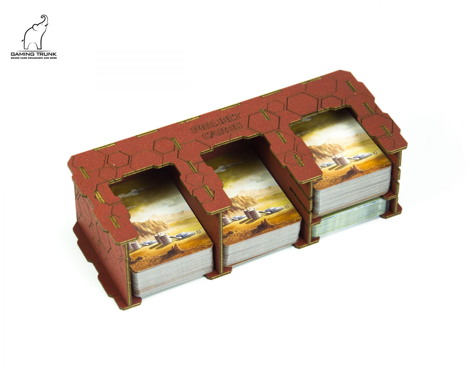 Gaming Trunk - Ares Organizer for Terraforming Mars: Ares Expedition (Red)