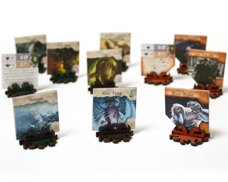 Gaming Trunk - Monster stands for Eldritch Horror and Arkham Horror (Black) (Sets of 5)