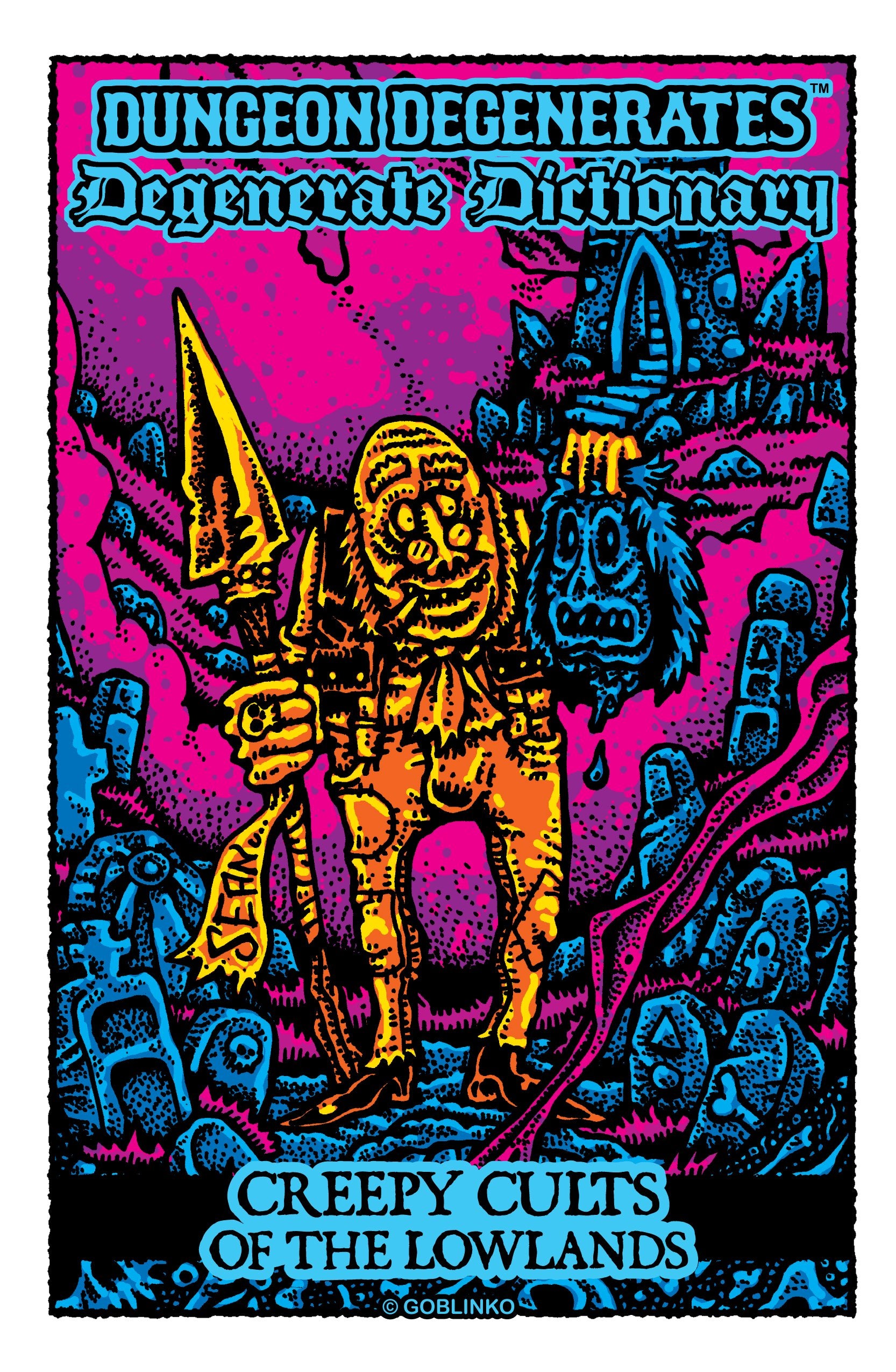 Dungeon Degenerates - Degenerate Dictionary - Creepy Cults of the Lowlands