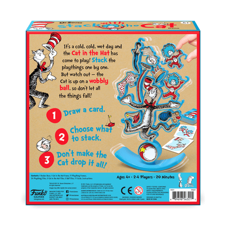 Dr. Seuss Stack With The Cat Game