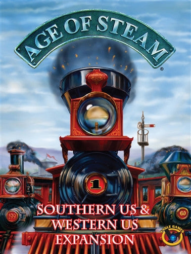 Age of Steam Expansion: Southern US / Western US