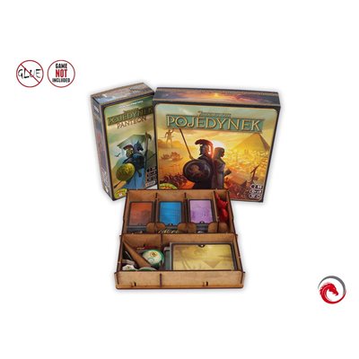 E-Raptor - Insert compatible with 7 Wonders: Duel and Pantheon Expansion
