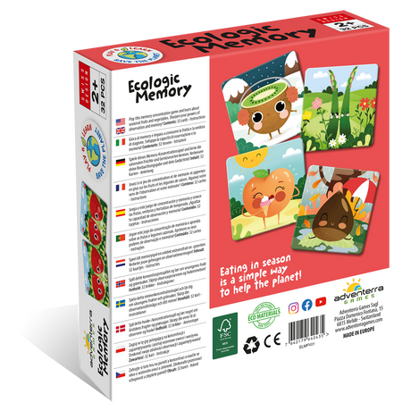 Ecologic Memory: Eating in Season (32 Pieces)
