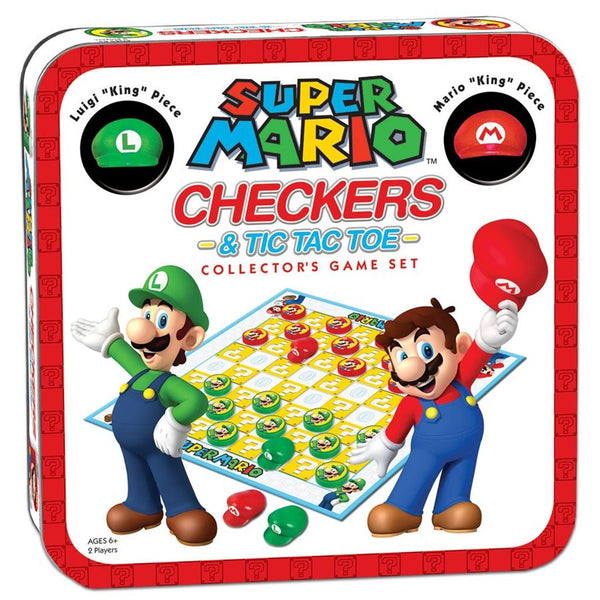 Super Mario™ Checkers & Tic Tac Toe