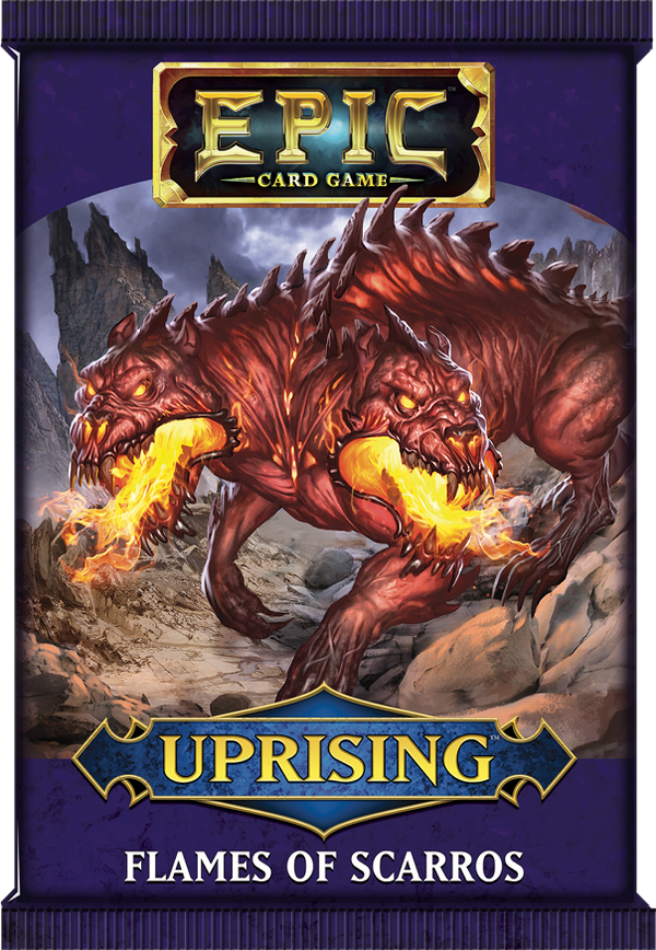 Epic Card Game: Uprising- Flames of Scarros Pack