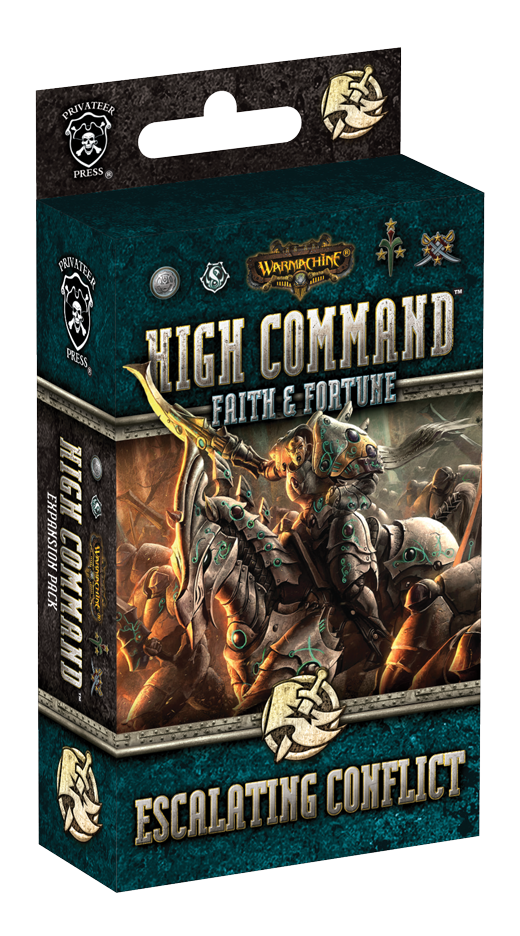 Warmachine: High Command - Faith & Fortune - Escalating Conflict Expansion
