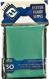 Fantasy Flight Card Sleeves: Standard Card Game Size - Green (50)