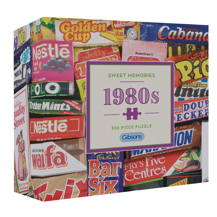 Puzzle - Gibsons - 1980s Sweet Memories (500 Pieces)