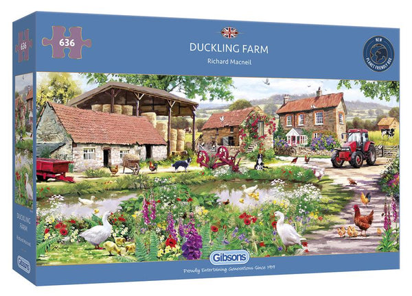 Puzzle - Gibsons - Duckling Farm (636 Pieces)