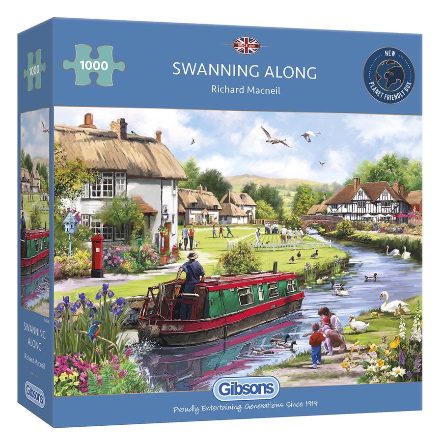 Puzzle - Gibsons - Swanning Along (1000 Pieces)
