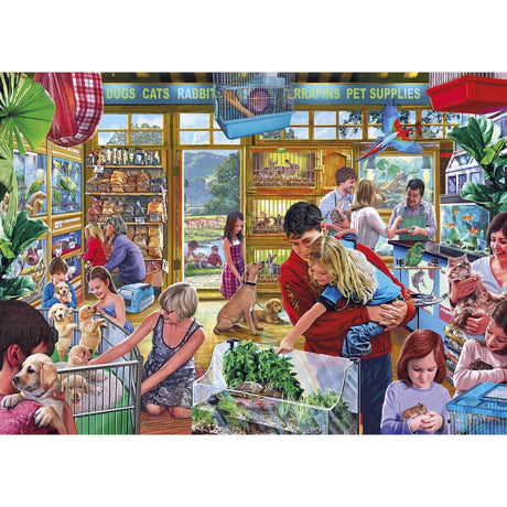 Puzzle - Gibsons - Furry Friends (1000 Pieces)