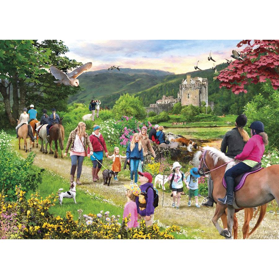 Puzzle - Gibsons - Highland Hike (1000 Pieces)