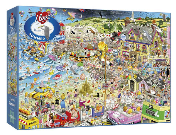 Puzzle - Gibsons - I Love Summer (1000 Pieces)