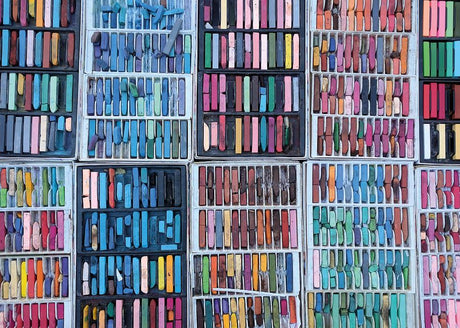 Puzzle - Gibsons - Rainbow Chalks (1000 Pieces)