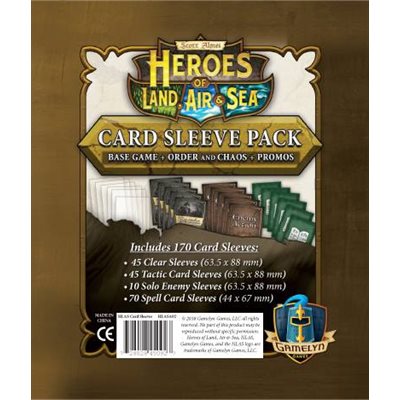 Heroes of Land, Air & Sea Comprehensive Sleeve Pack