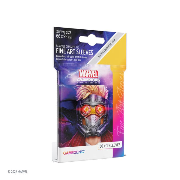 Gamegenic - Marvel Champions Fine Art Sleeves - Star-Lord (50ct)