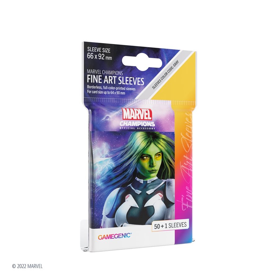 Gamegenic - Marvel Champions Fine Art Sleeves - Gamora (50ct)