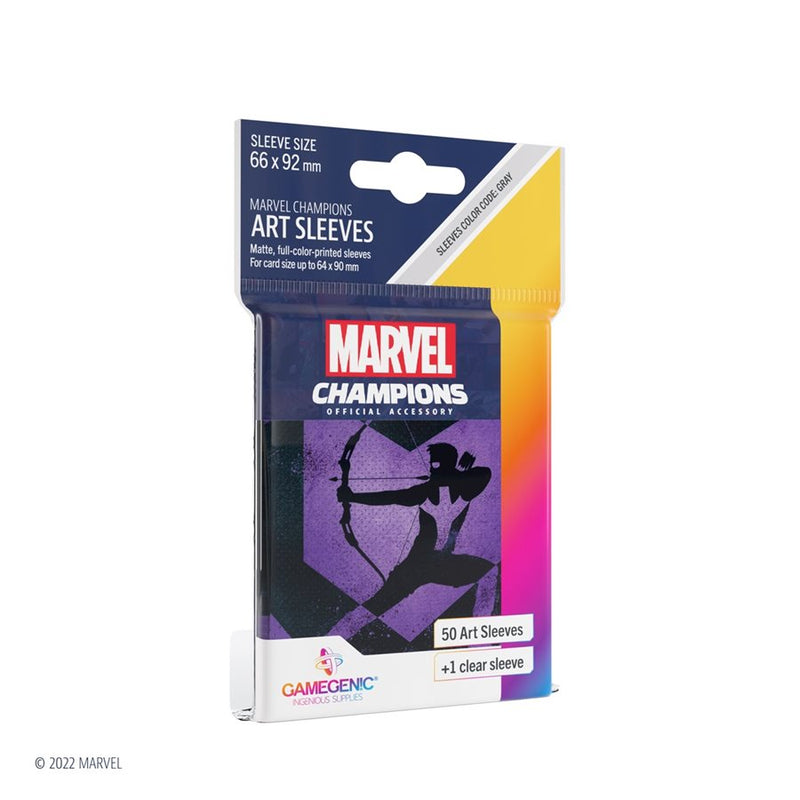 Gamegenic - Marvel Champions Art Sleeves - Hawkeye (50ct)