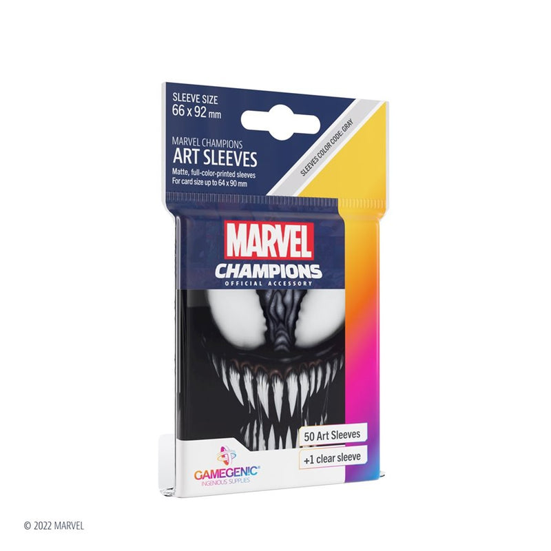 Gamegenic - Marvel Champions Art Sleeves - Venom (50ct)