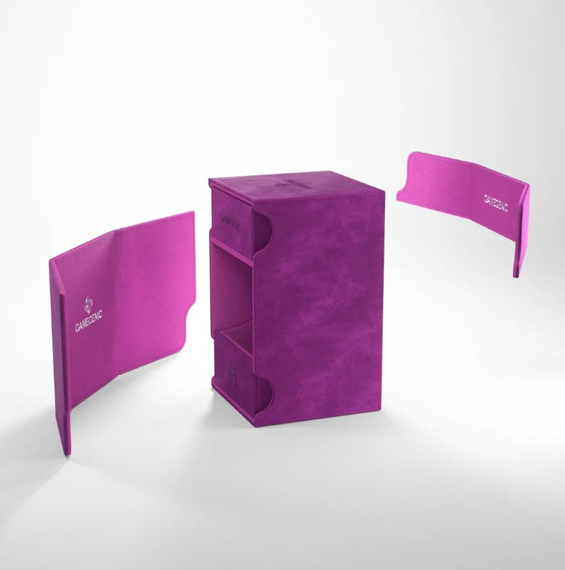 Gamegenic: Watchtower XL Convertible Deck Box Exclusive Edition - Purple (100ct)