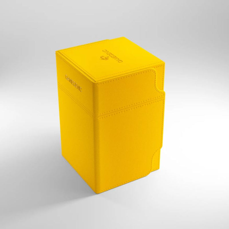 Gamegenic: Watchtower XL Convertible Deck Box Exclusive Edition - Yellow (100ct)