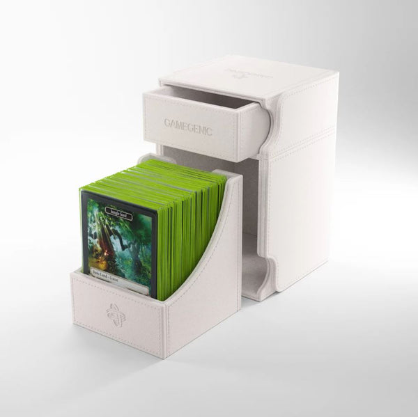 Gamegenic: Watchtower XL Convertible Deck Box Exclusive Edition - White (100ct)