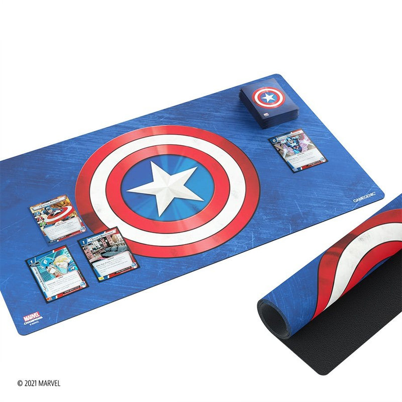 Gamegenic - Marvel Champions Playmat - Captain America