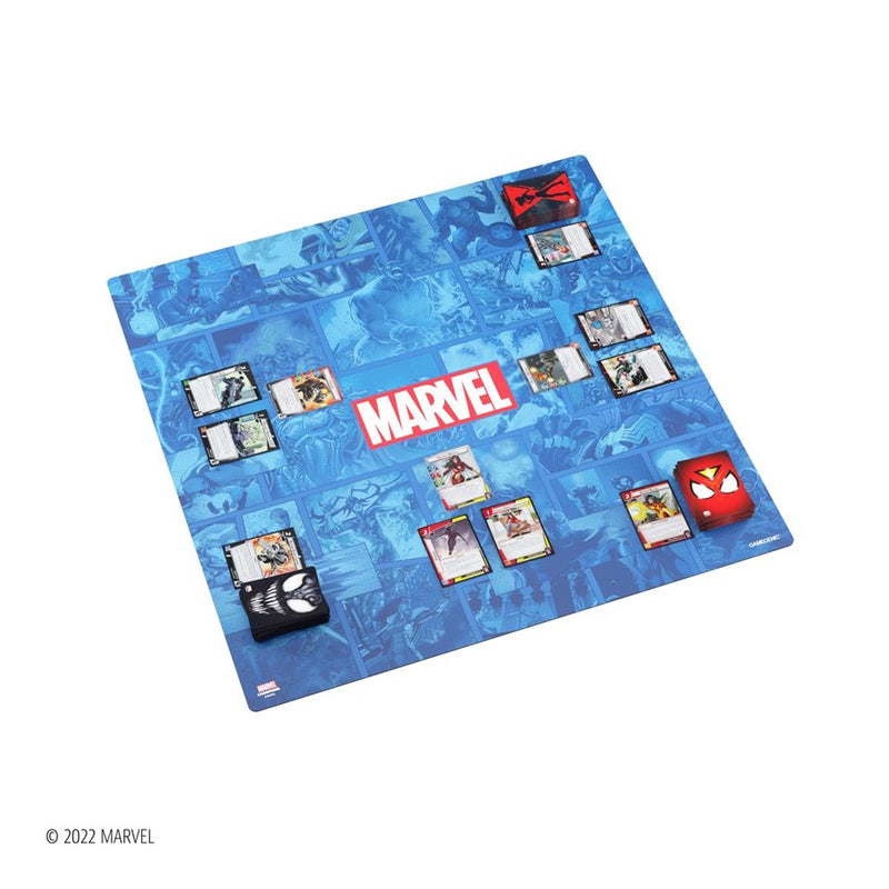 Gamegenic Playmat Marvel Champions XL Marvel Blue & Board Game & Board Game Bliss