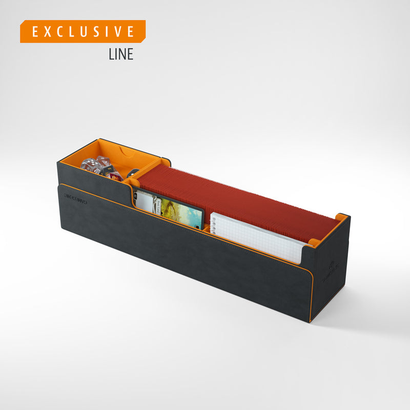 Gamegenic: Cards Lair Convertible Deck Box Exclusive Edition - Black / Orange (400ct)