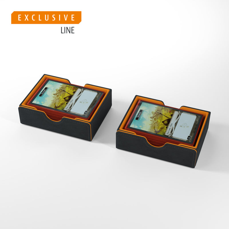 Gamegenic: Cards Lair Convertible Deck Box Exclusive Edition - Black / Orange (400ct)