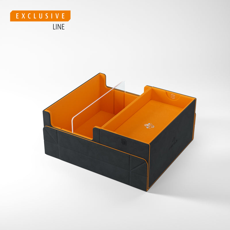 Gamegenic: Games Lair Convertible Deck Box - Black/Oranage (600ct)