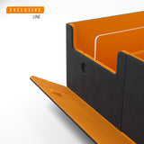Gamegenic: Games Lair Convertible Deck Box - Black/Oranage (600ct)