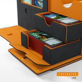 Gamegenic: Games Lair Convertible Deck Box - Black/Oranage (600ct)