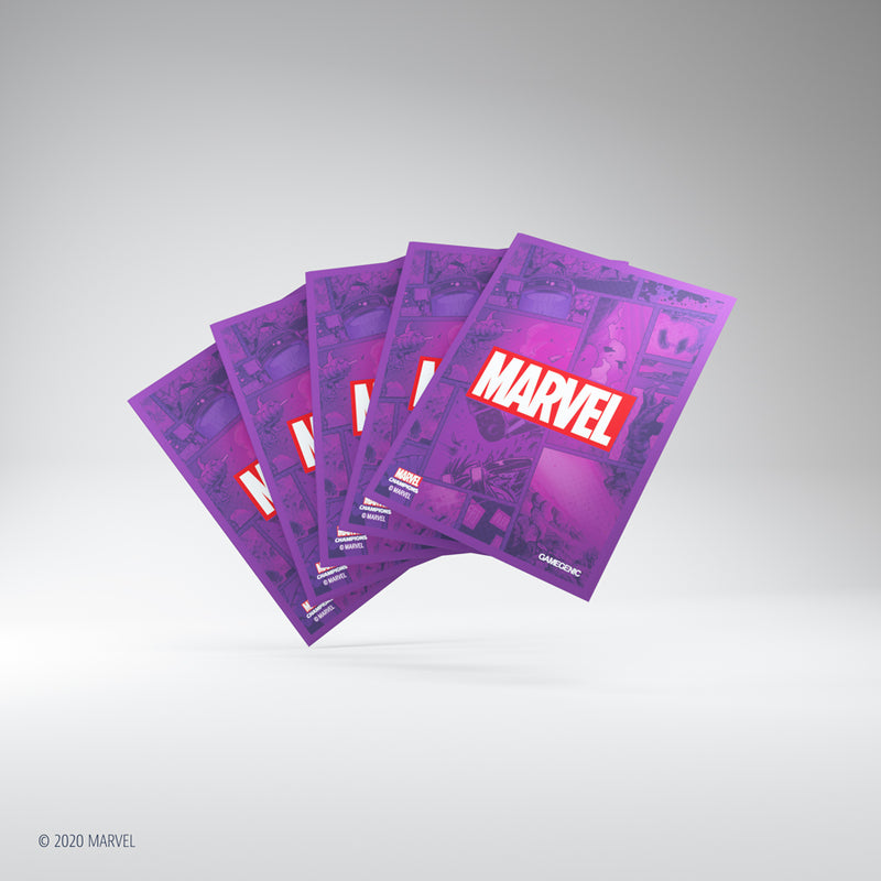 Gamegenic - Marvel Champions Art Sleeves - Marvel Purple (50ct)