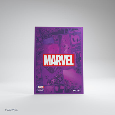 Gamegenic - Marvel Champions Art Sleeves - Marvel Purple (50ct)