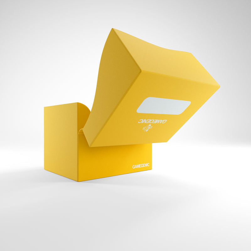 Gamegenic: Side Holder XL Deck Box - Yellow (100ct)