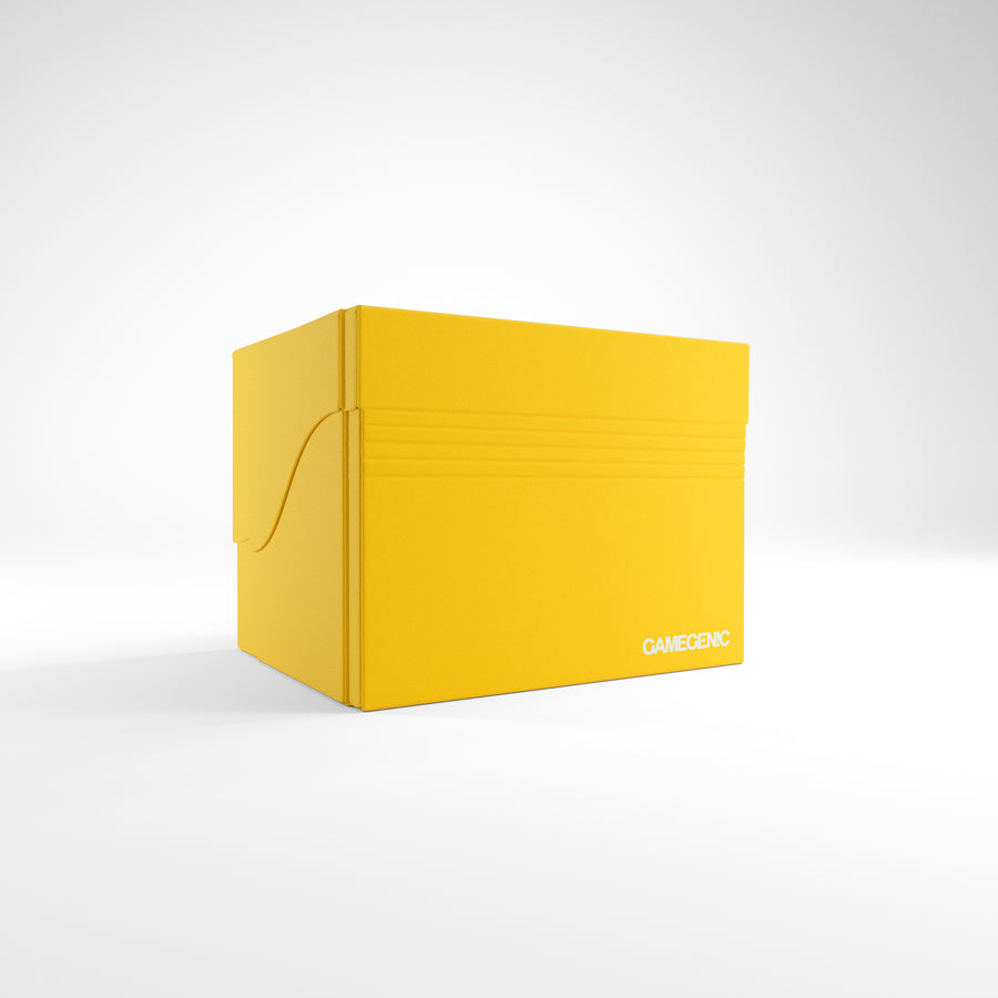 Gamegenic: Side Holder XL Deck Box - Yellow (100ct)