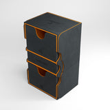 Gamegenic: Stronghold XL Convertible Deck Box Exclusive Edition - Black / Orange (200ct)