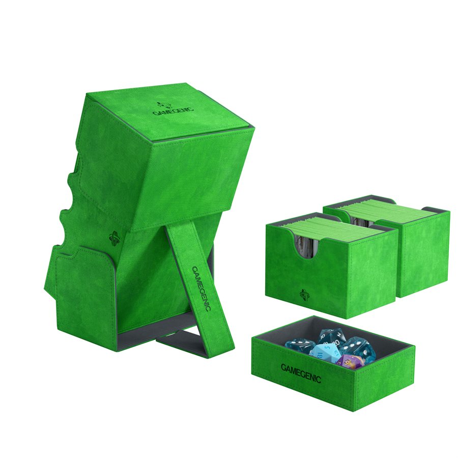 Gamegenic: Stronghold Convertible Deck Box - Green (200ct)