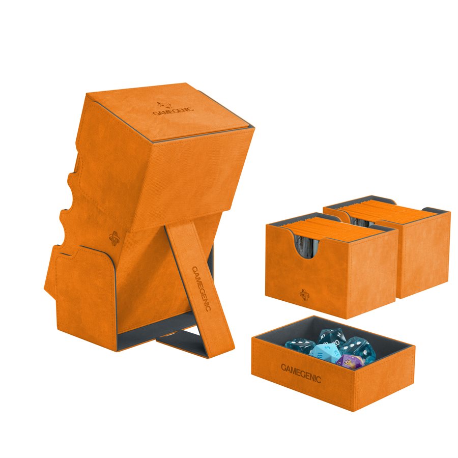 Gamegenic: Stronghold Convertible Deck Box - Orange (200ct)