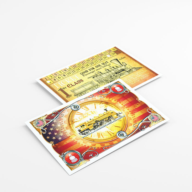 Gamegenic - Ticket to Ride Art Sleeves (152ct)