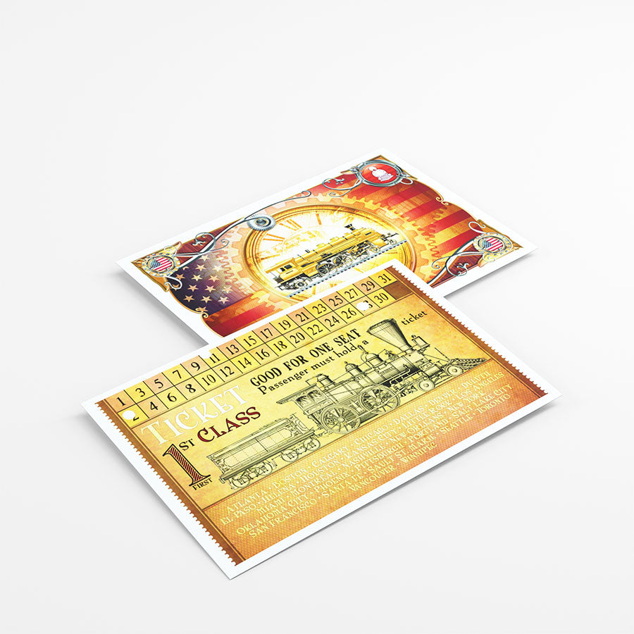 Gamegenic - Ticket to Ride Art Sleeves (152ct)