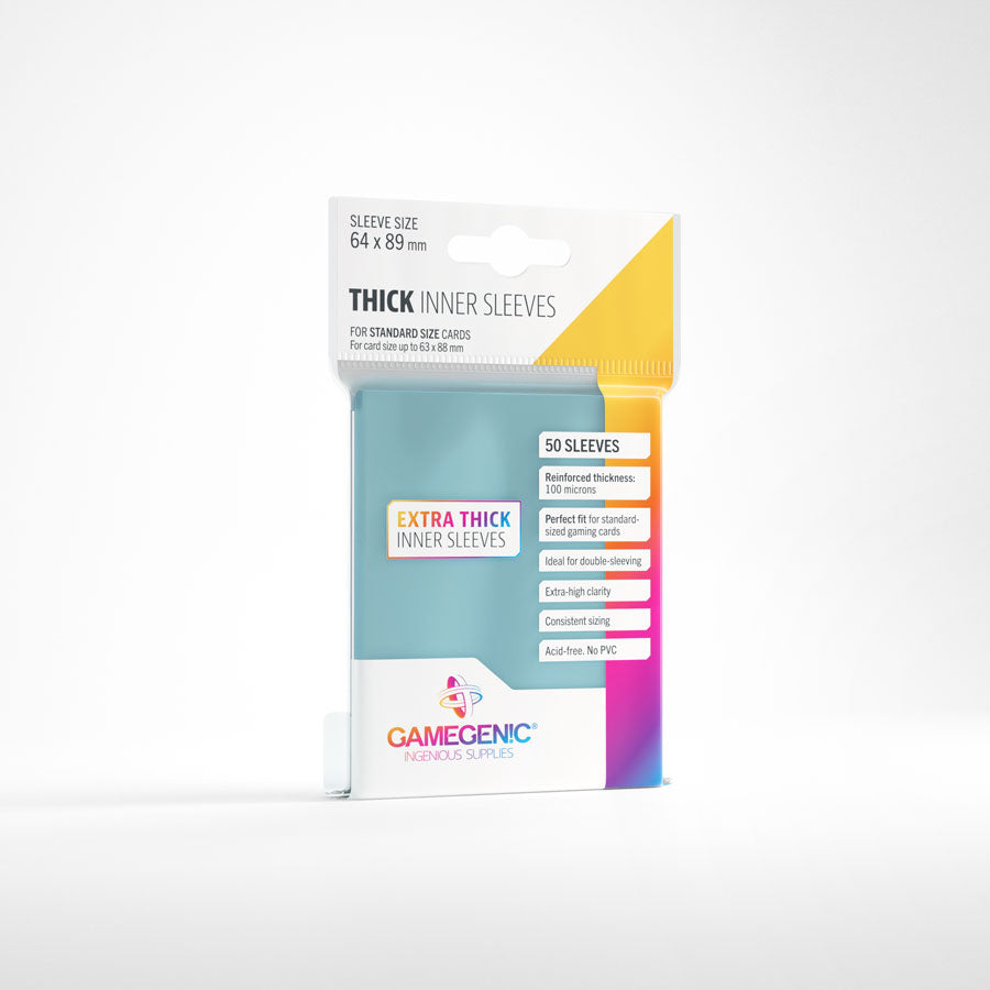 Gamegenic - Thick Inner Sleeves (50ct)