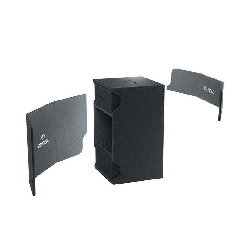 Gamegenic: Watchtower Convertible Deck Box - Black (100ct)