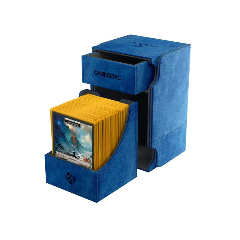Gamegenic: Watchtower Convertible Deck Box - Blue (100ct)