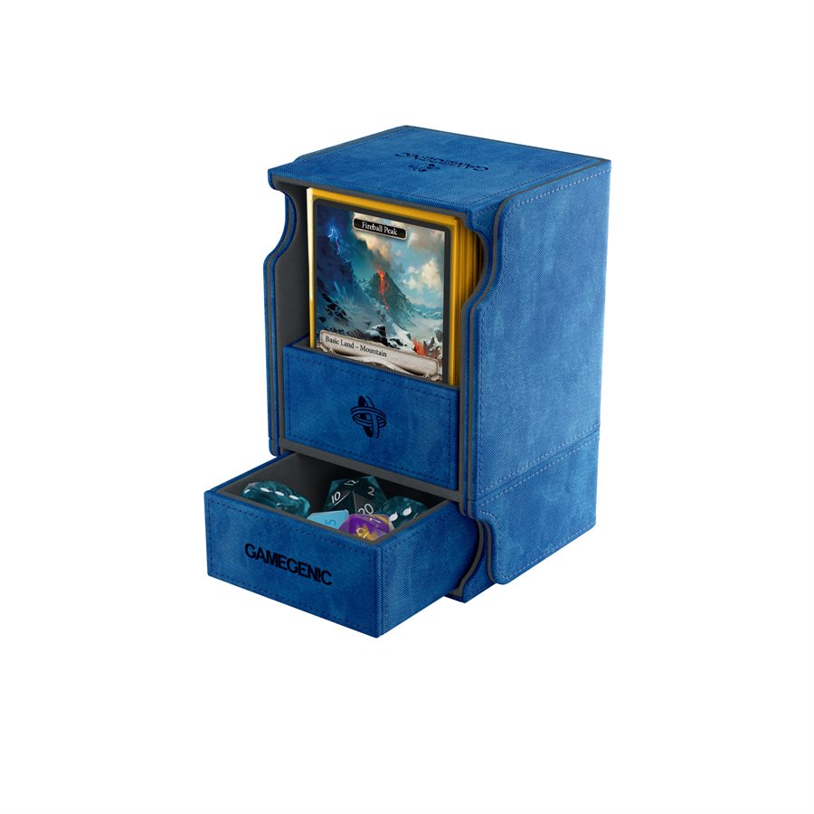 Gamegenic: Watchtower Convertible Deck Box - Blue (100ct)