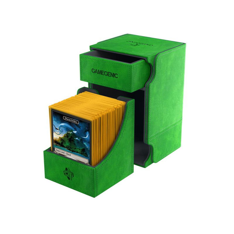 Gamegenic: Watchtower Convertible Deck Box - Green (100ct)
