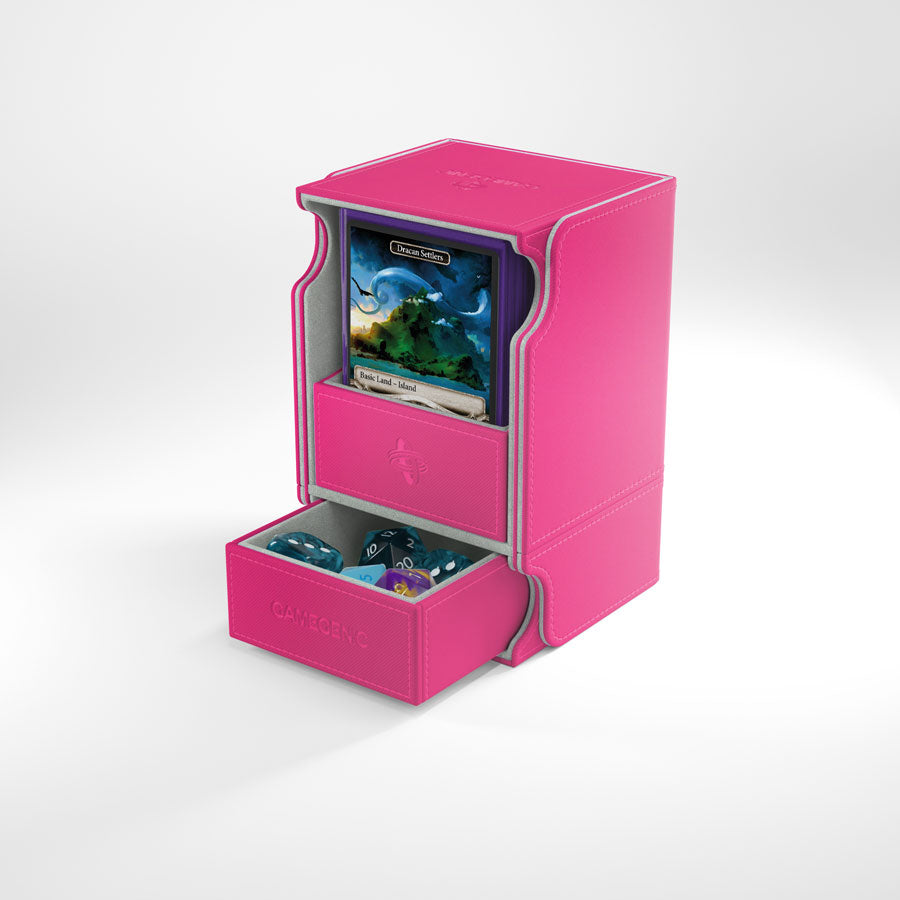 Gamegenic: Watchtower Convertible Deck Box - Pink (100ct)